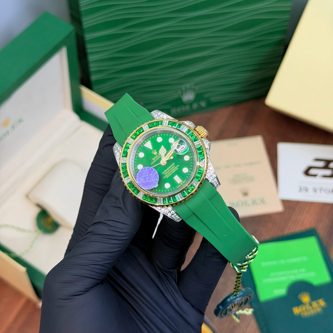 Rolex Submariner Rainbow Master