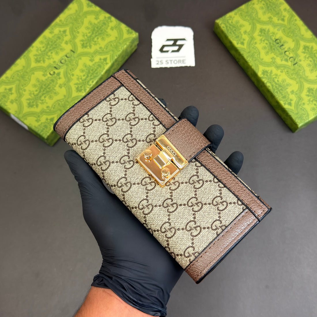GUCCI Ladies Long Wallet