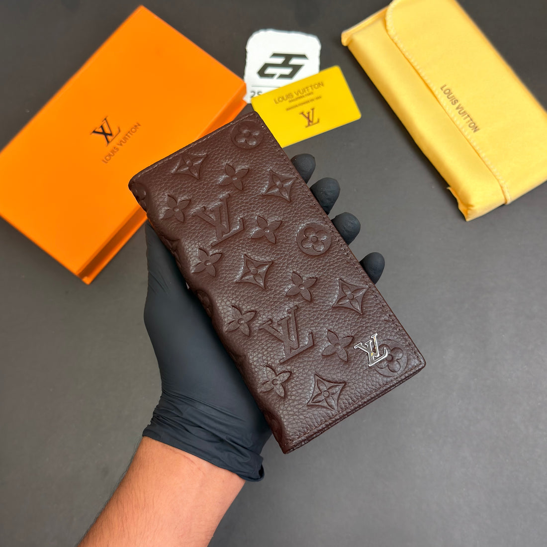 LV men’s long wallet
