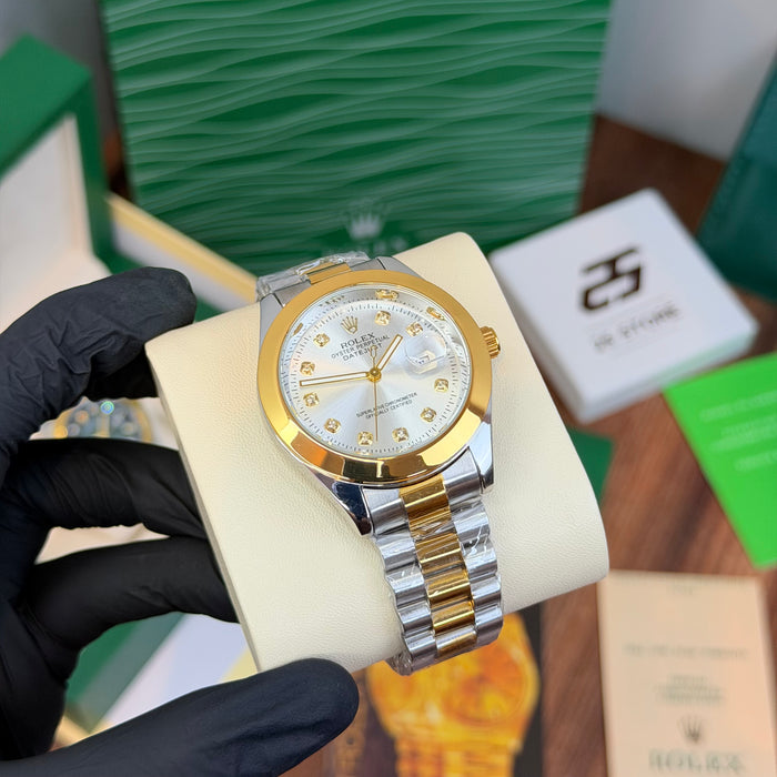 Rolex Date-just Semi Auto Two-tone