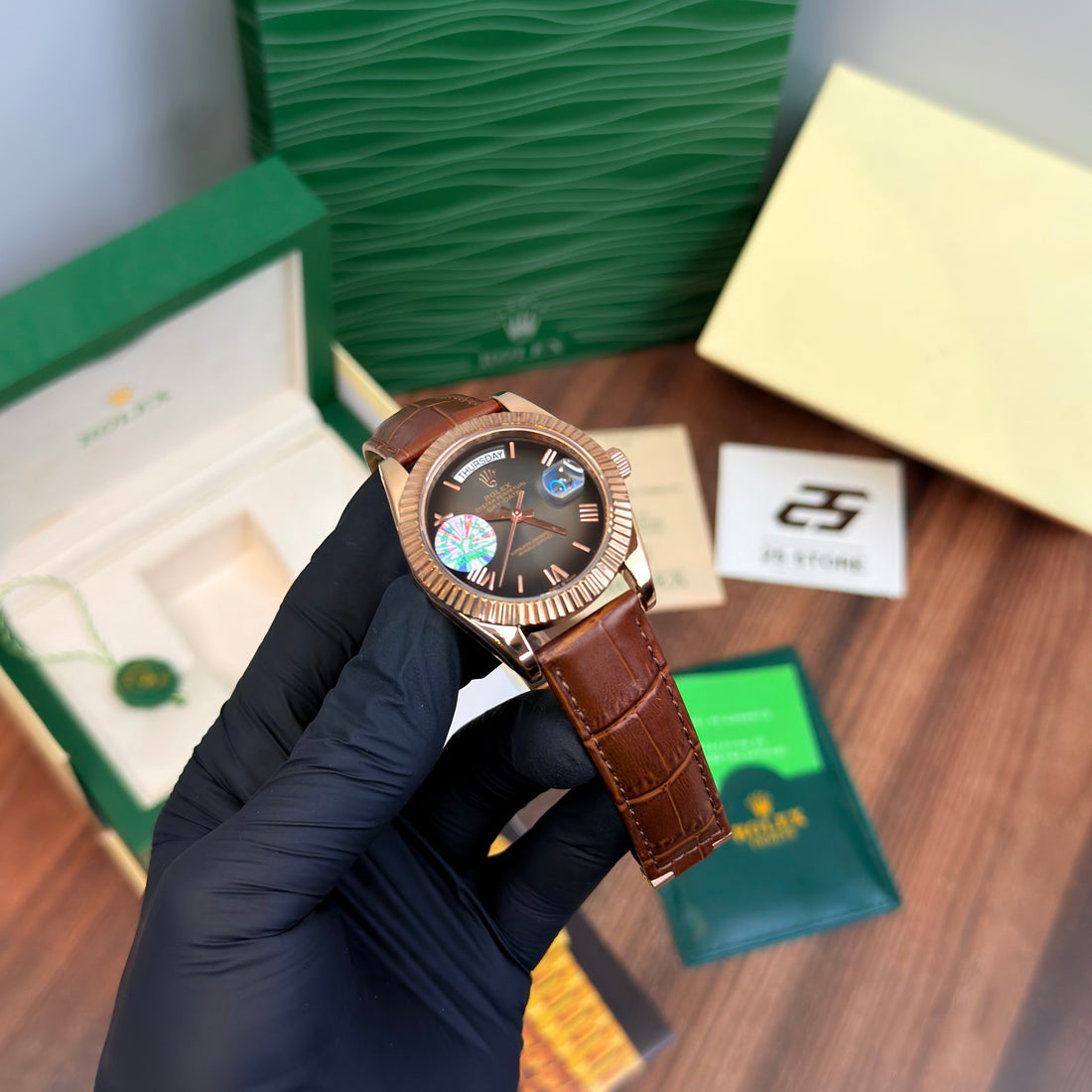 Rolex strap day-date Rose Master