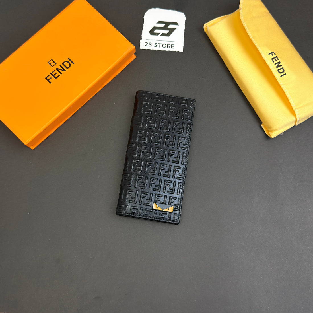 FENDI men’s long wallet