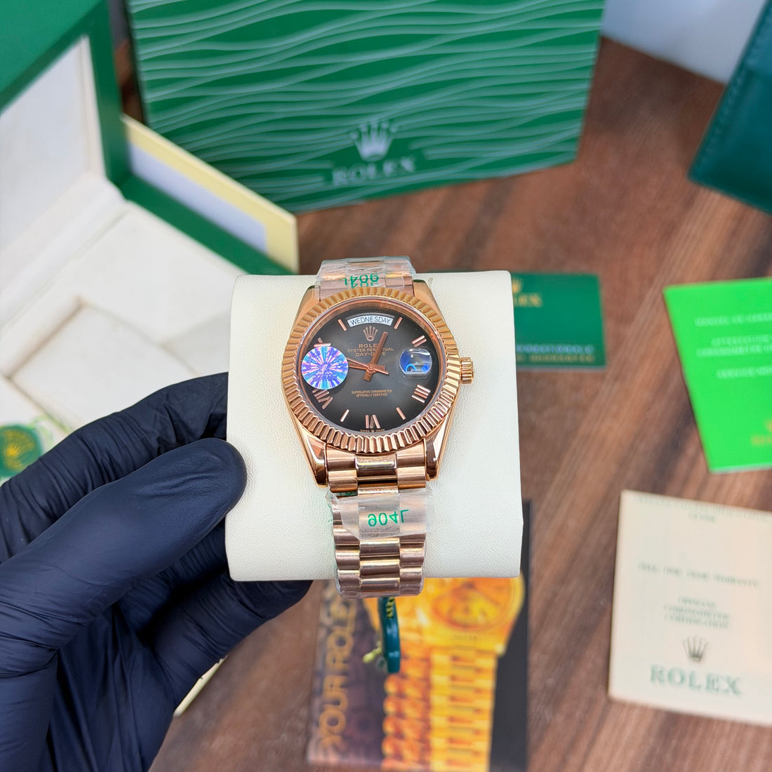 Rolex Day-date Rose Gold Master