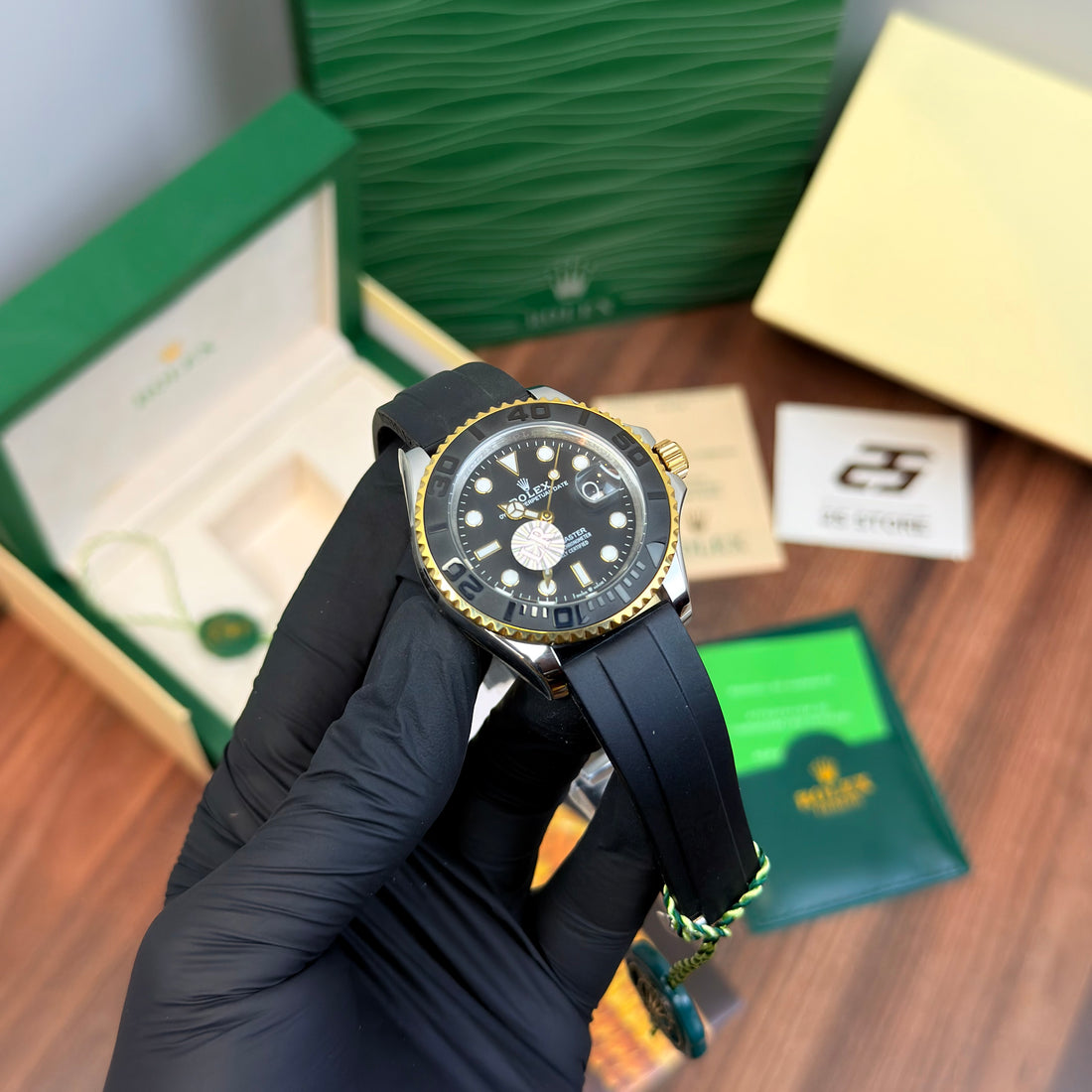 Rolex Yatch Master golden Master