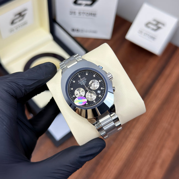 Rado silver chronograph Master