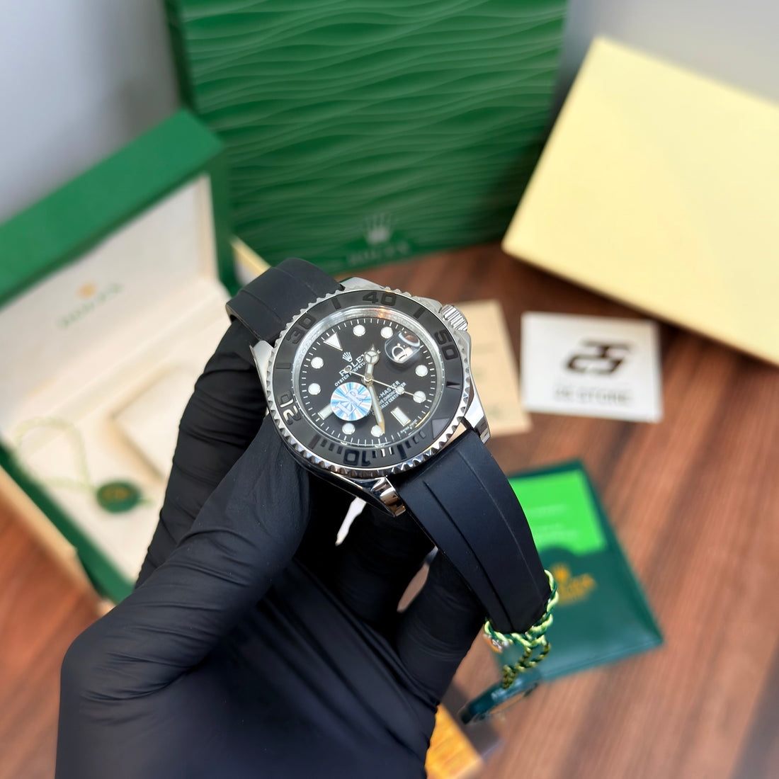 Rolex yatch master silver Master