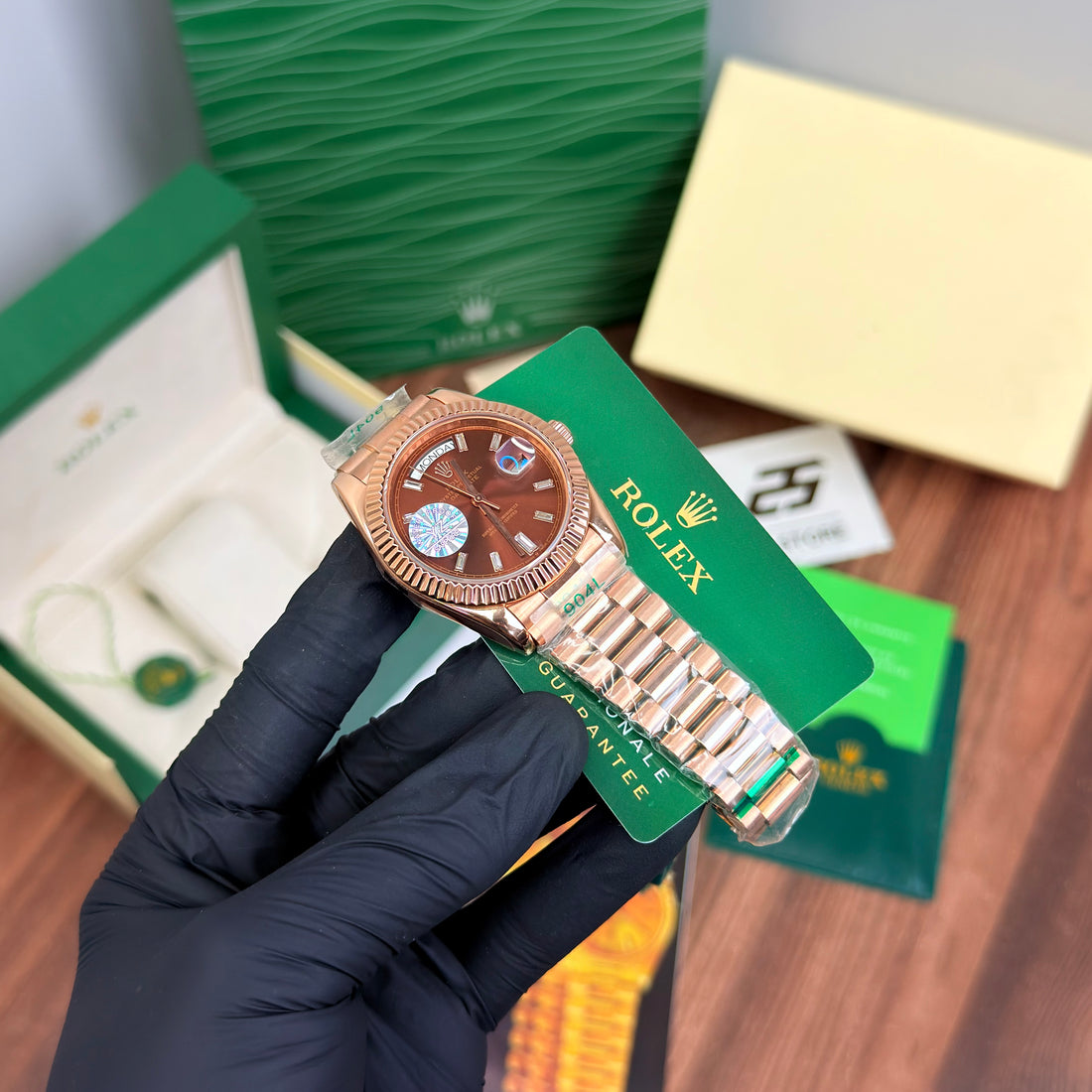 Rolex Day-Date Rosegold Master