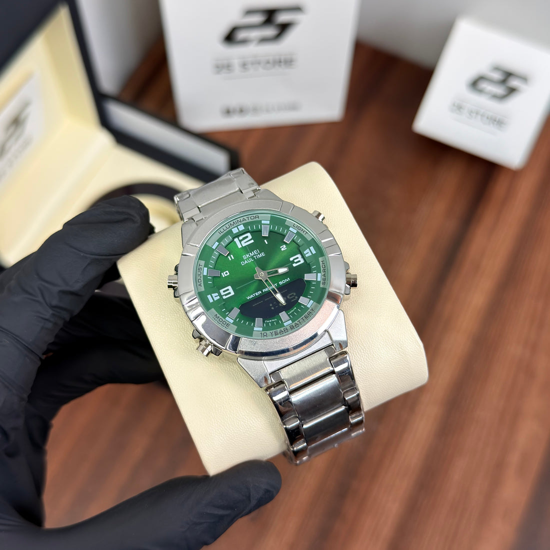 SKMEI dual time