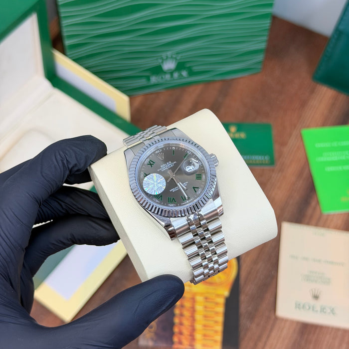 Rolex Date-just Wimbledon Master