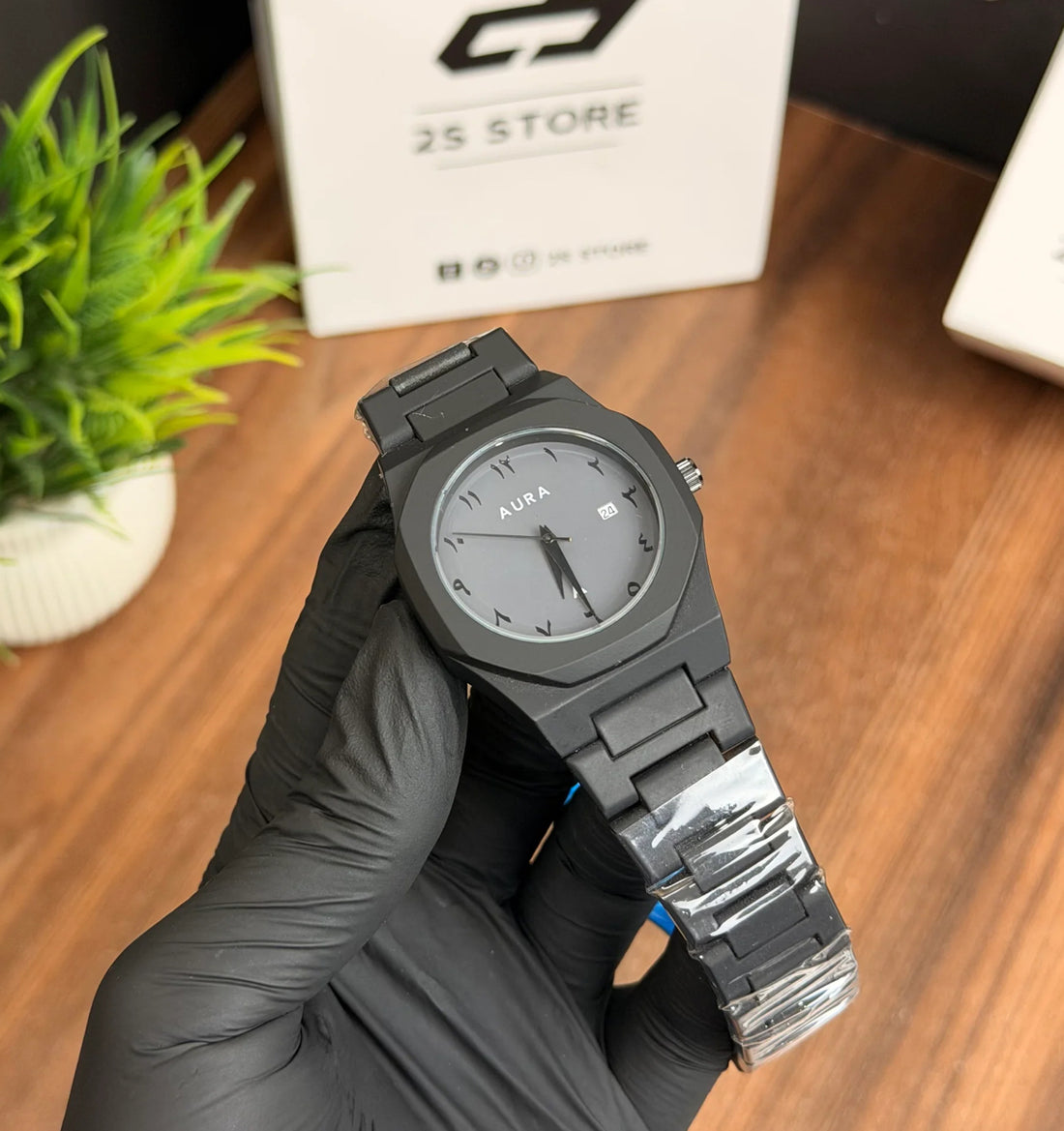 Black Aura Stainless steel