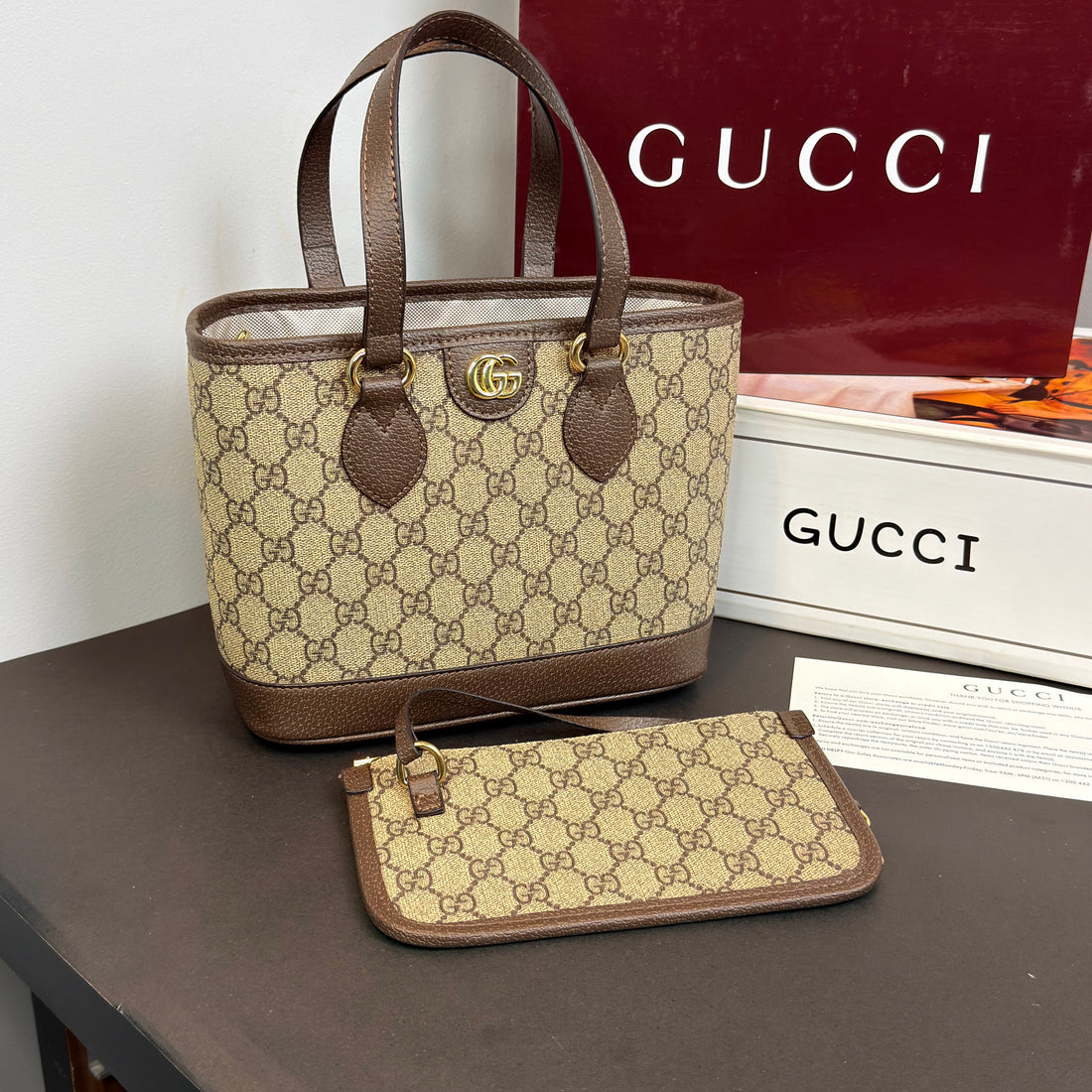 GUCCI premium Hand bag 2 in 1