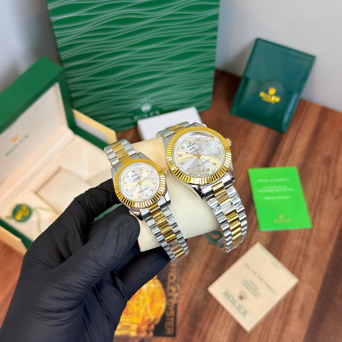 Rolex Day-date couple pair watch